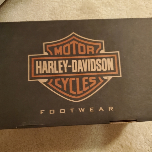 Harley Davidson navy blue tennis shoes. Size 7 - Picture 4 of 4